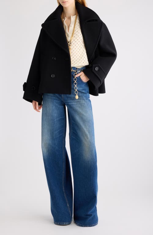 Chloé Double-breasted Notched Lapels Jacket Pockets