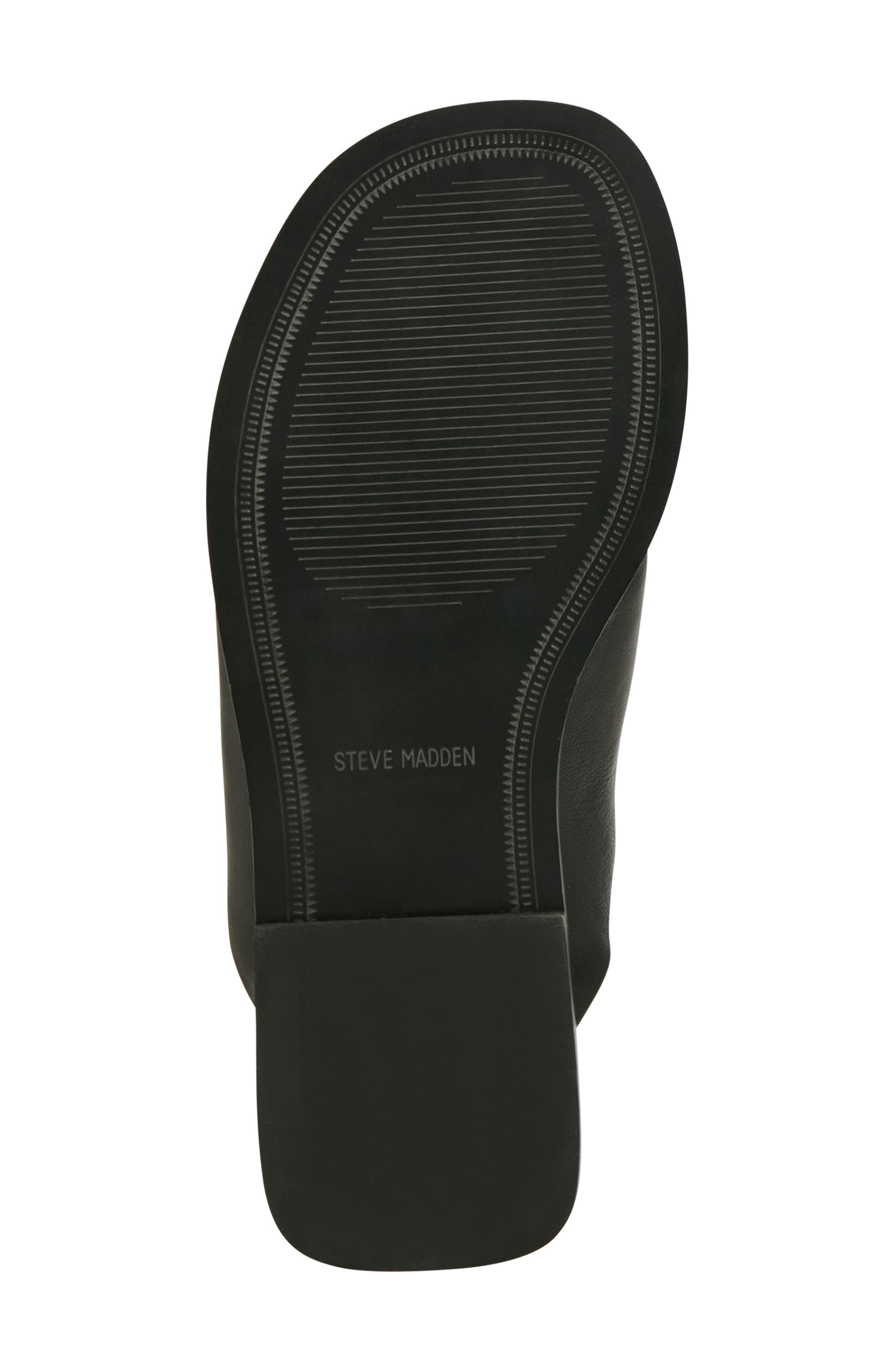Steve Madden Illia Flip Flop, Alternate, color, Black Leather