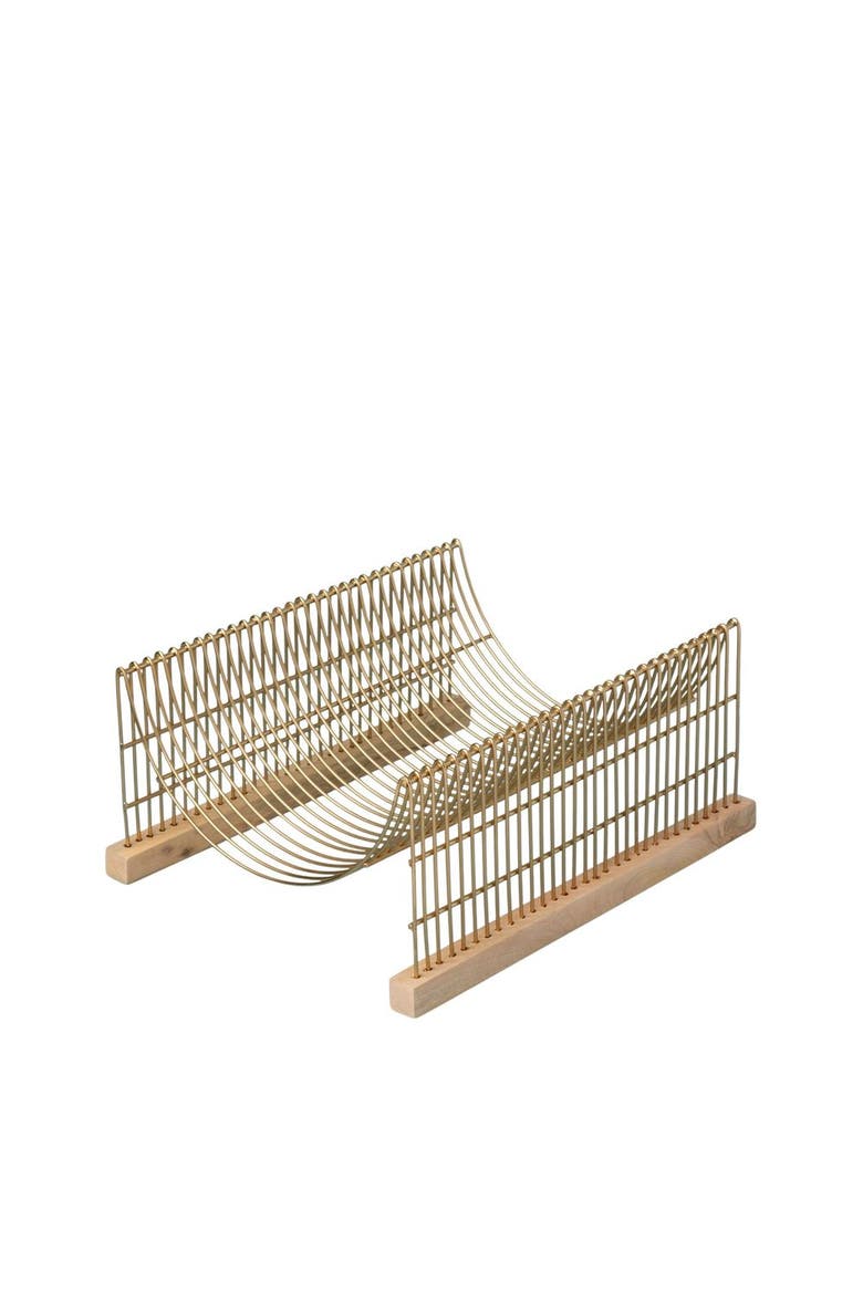 Leo Dish Drying Rack, Main, color, Natural