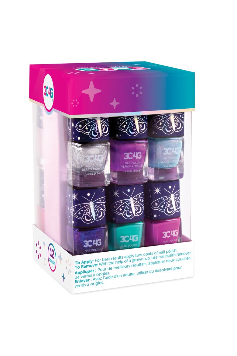 3C4G Celestial Nail Polish Tower 12 Bottle Set, Alternate, color, Multicolored