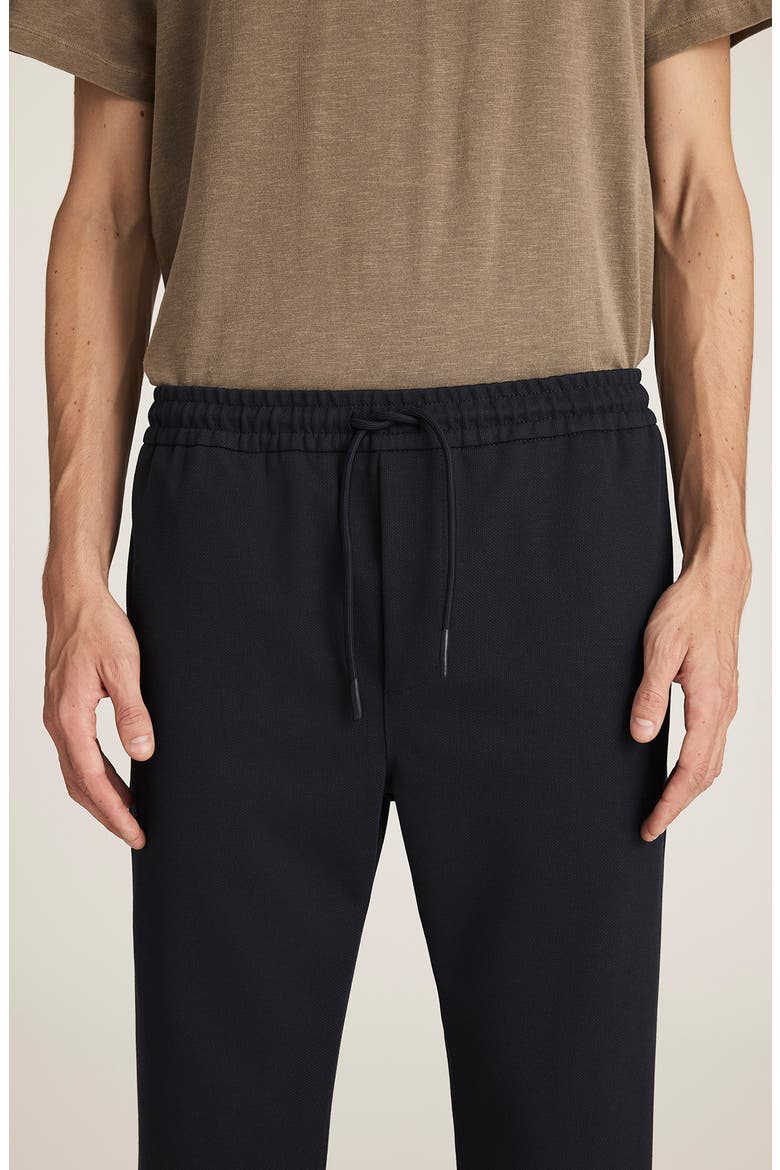 Drawstring Jersey Pants, Alternate, color, BARITONE BLUE