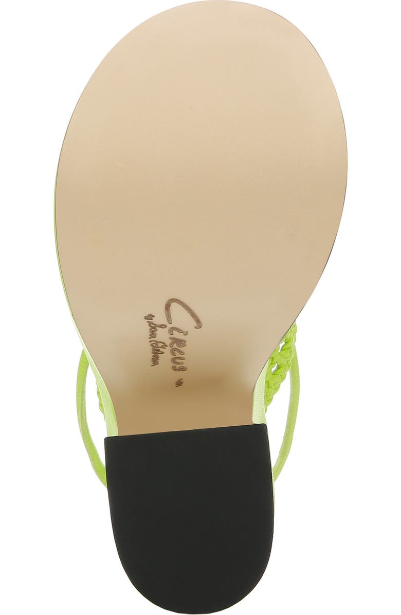 Circus NY by Sam Edelman Paislie Ankle Tie Sandal, Alternate, color, Wasabi