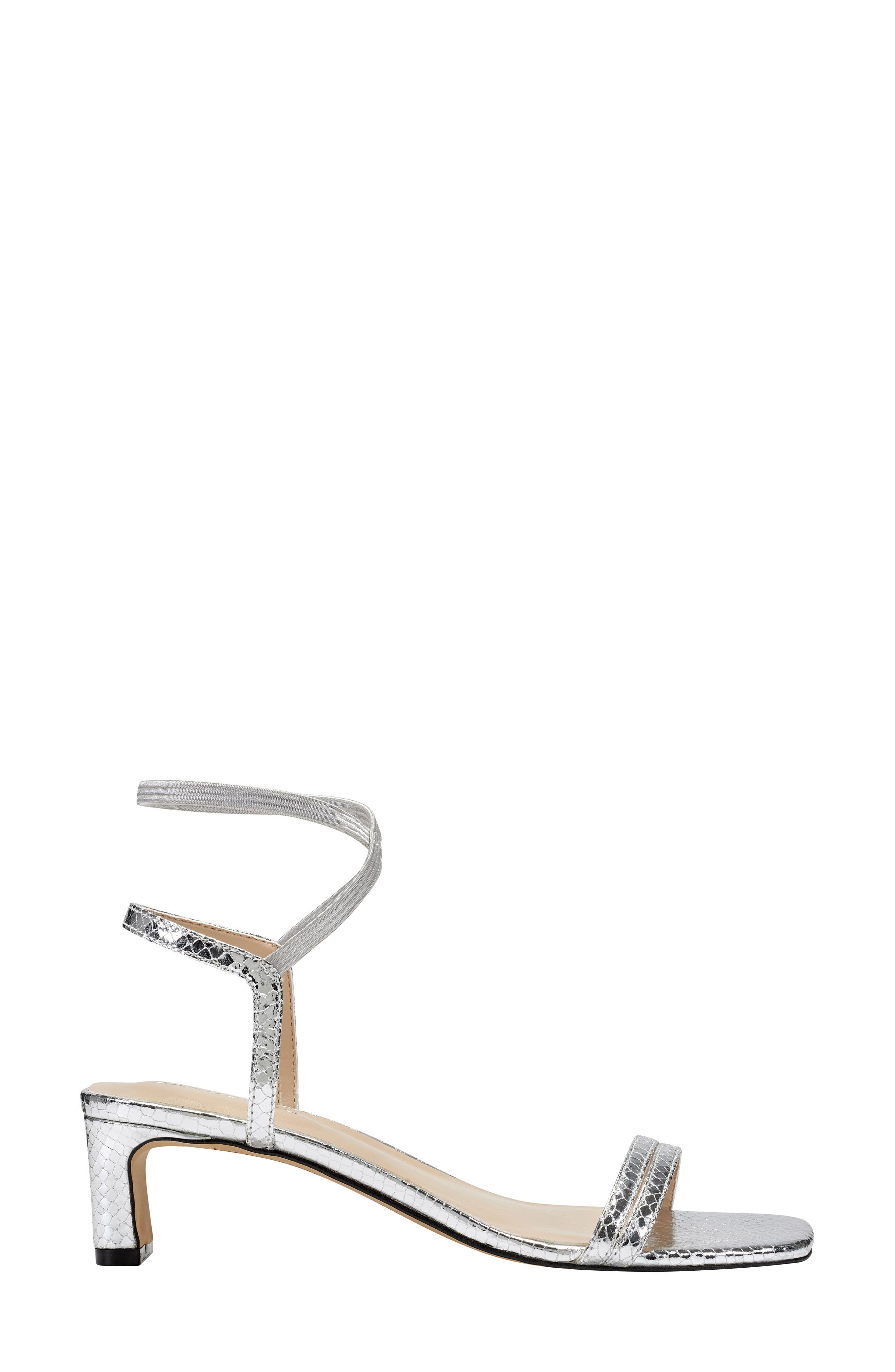 Margot Sandal, Alternate, color, SILVER SNAKE