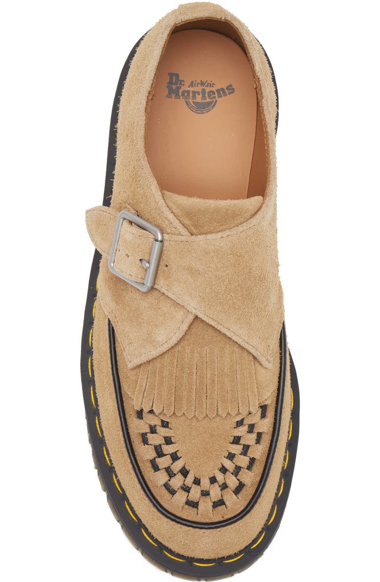 Dr. Martens Ramsey Kiltie Buckle Suede Creeper Shoe, Alternate, color,