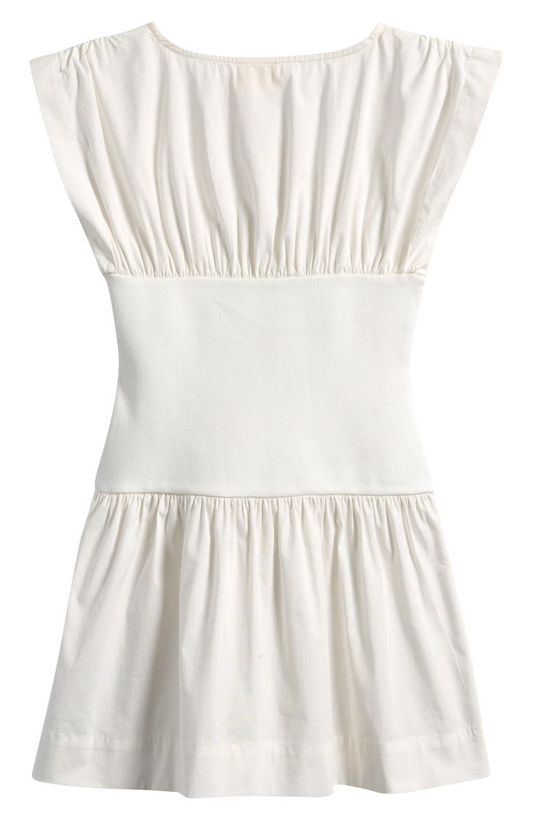 TENLY Kids' Poplin Minidress, Alternate, color, White