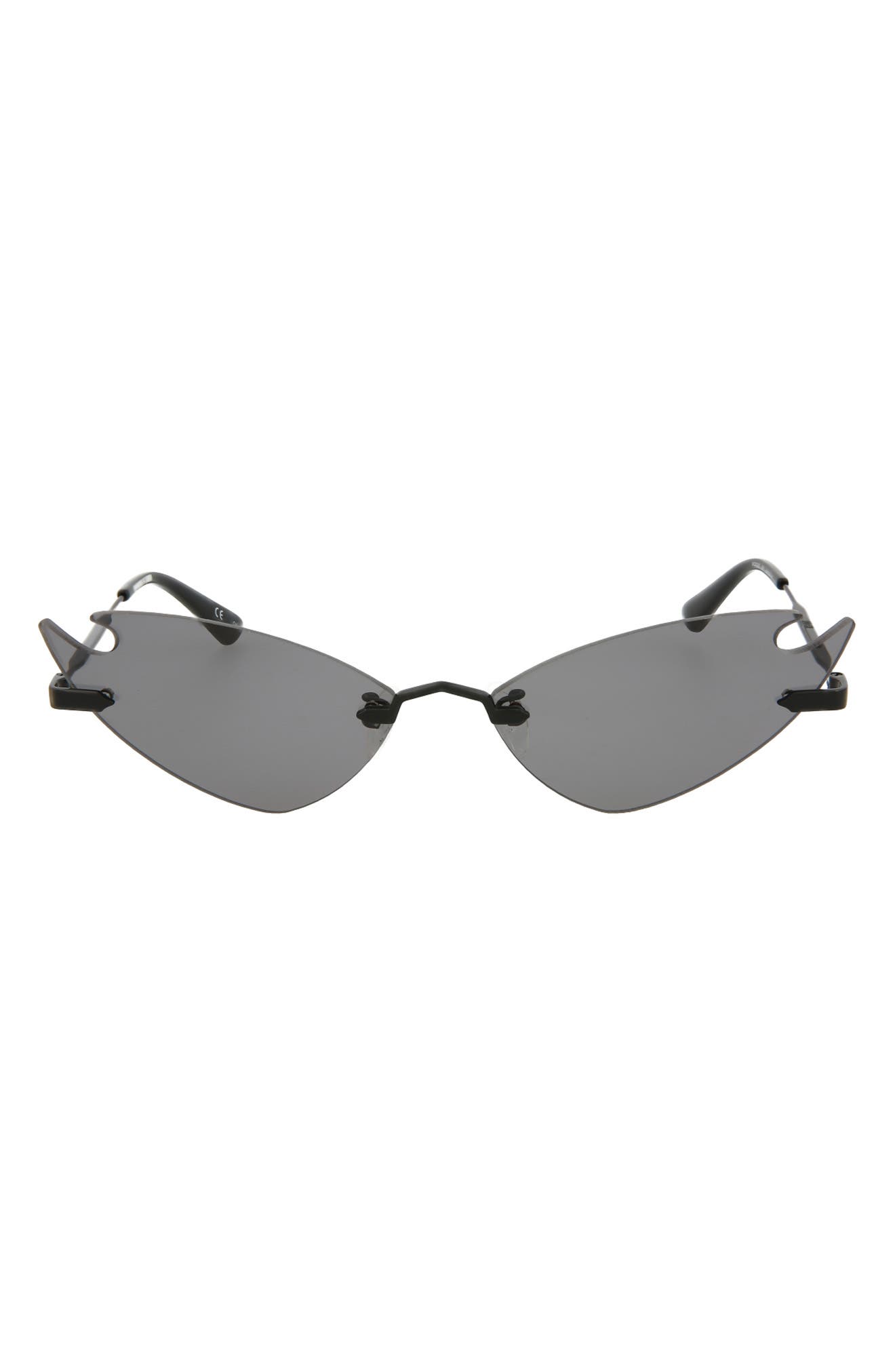 McQueen 64mm Angled Sunglasses (Women) | Nordstromrack