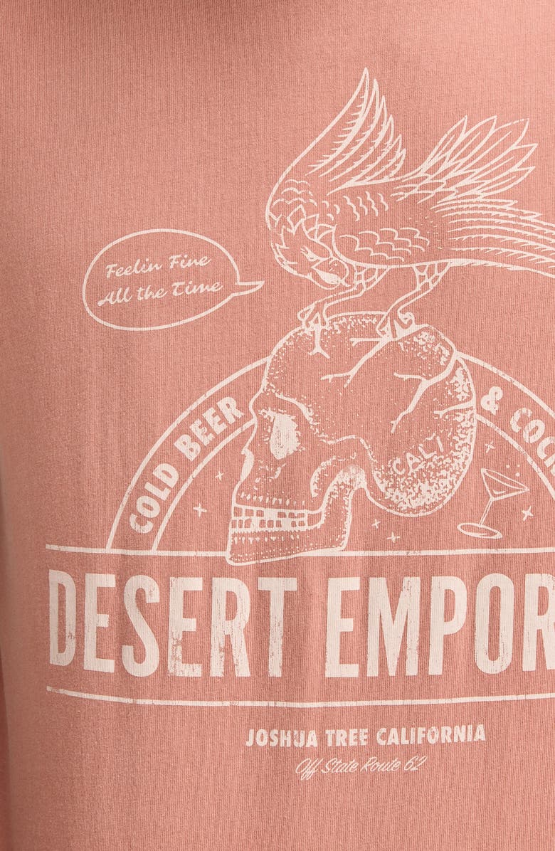 Lucky Brand Desert Emporium Graphic T-Shirt, Alternate, color, Rosette