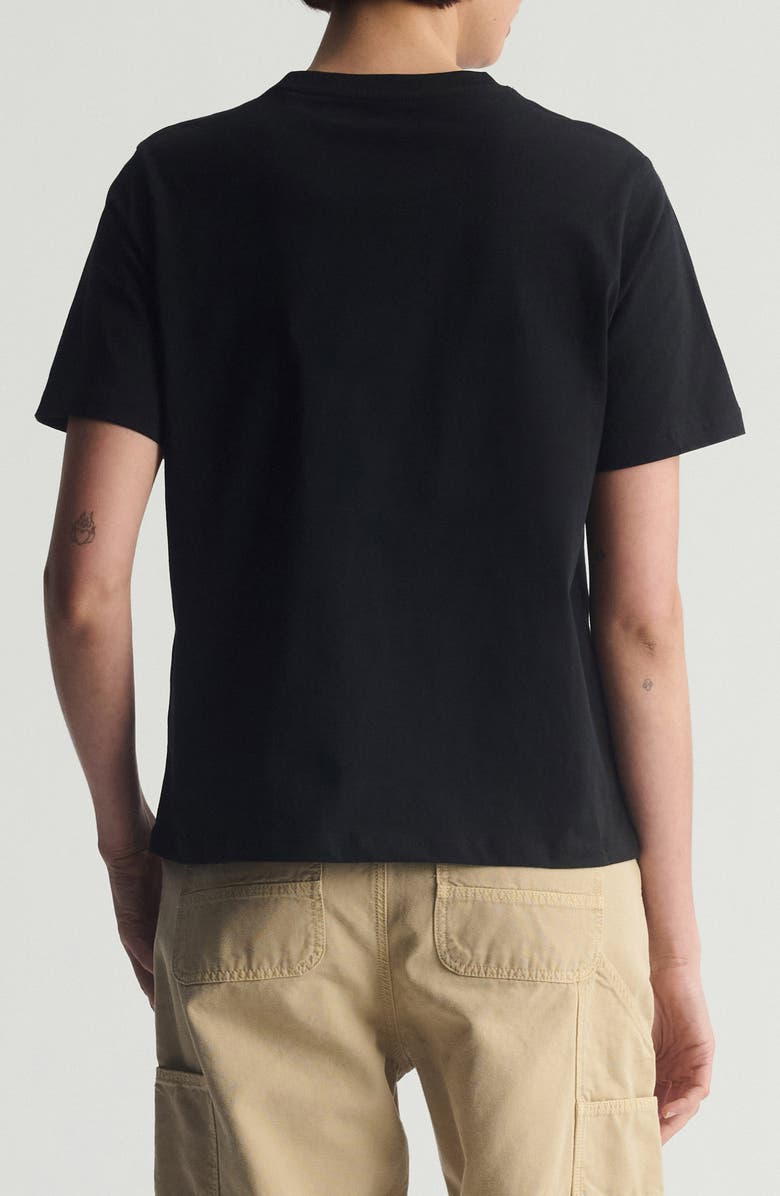 Brooklyn Industries Live Work Create Cotton Graphic T-Shirt, Alternate, color, Black