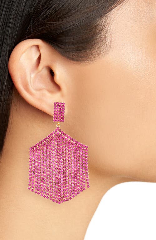 Tasha Crystal Fringe Drop Earrings