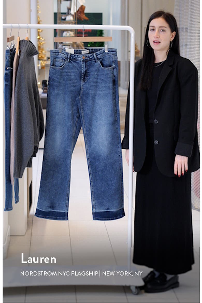 Mid Rise Boyfriend Jeans video