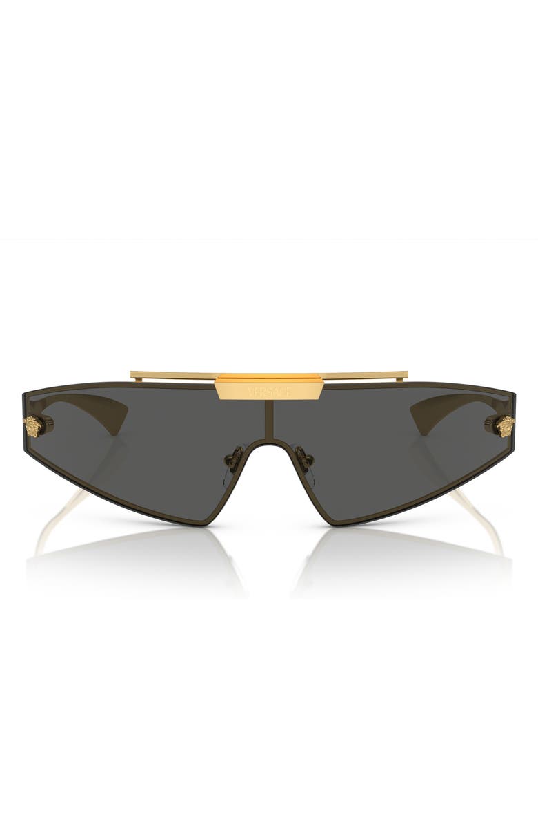 Versace Infinite Greca Shield Sunglasses, Main, color, 