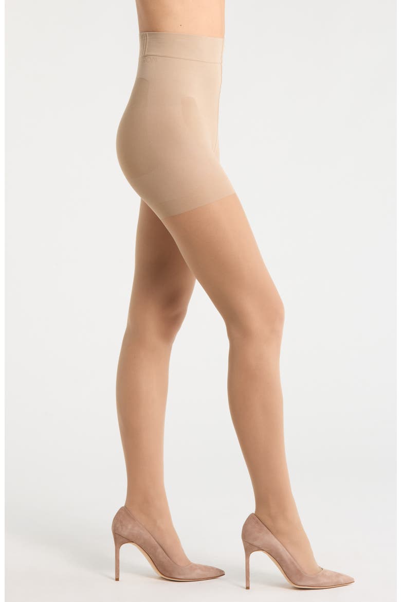 Everyday Shaping Sheer Tights, Main, color, BEIGE