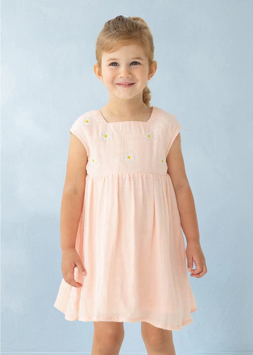 Isobella & Chloe Dancing Daisy Dress In Pink