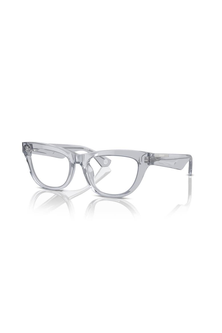 50mm Rectangle optical glasses, Main, color, Grey