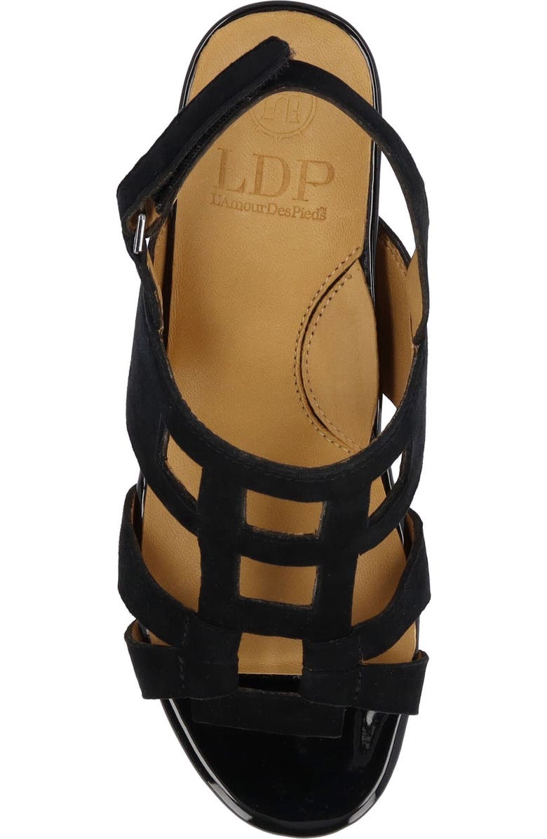 L'Amour des Pieds Marise Slingback Sandal, Alternate, color, Black