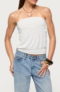 EDIKTED Lanah Strapless Back Cutout Top