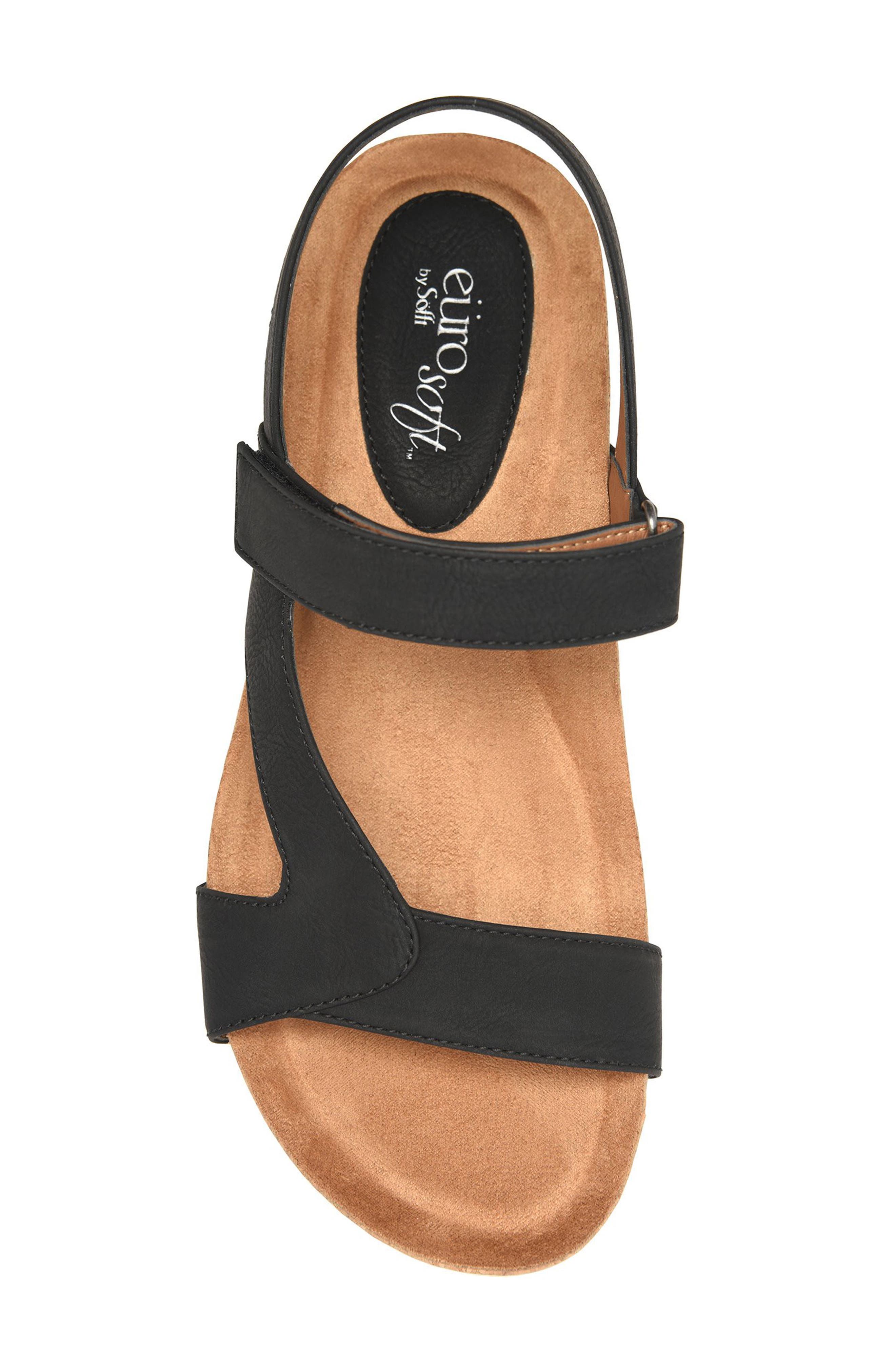 EUROSOFT Gillian Slingback Sandal, Alternate, color, Black