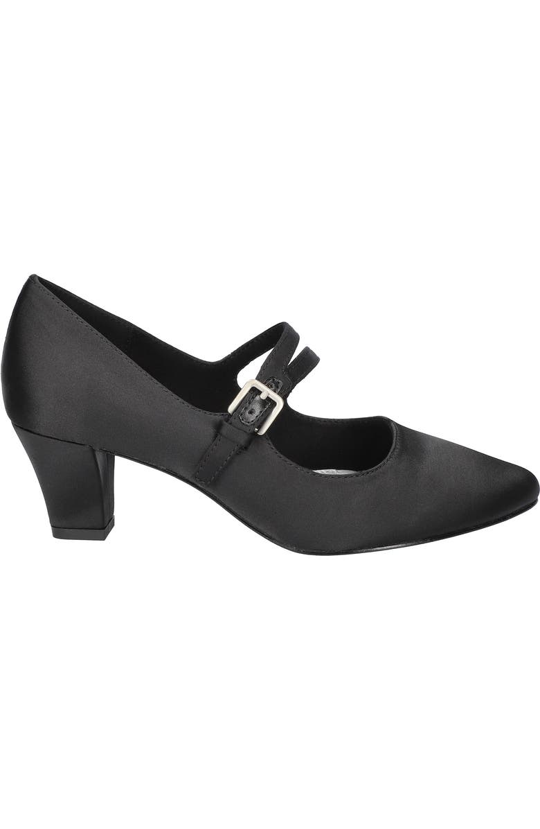 EASY STREET Meryl Mary Jane Pump, Alternate, color, Black Satin