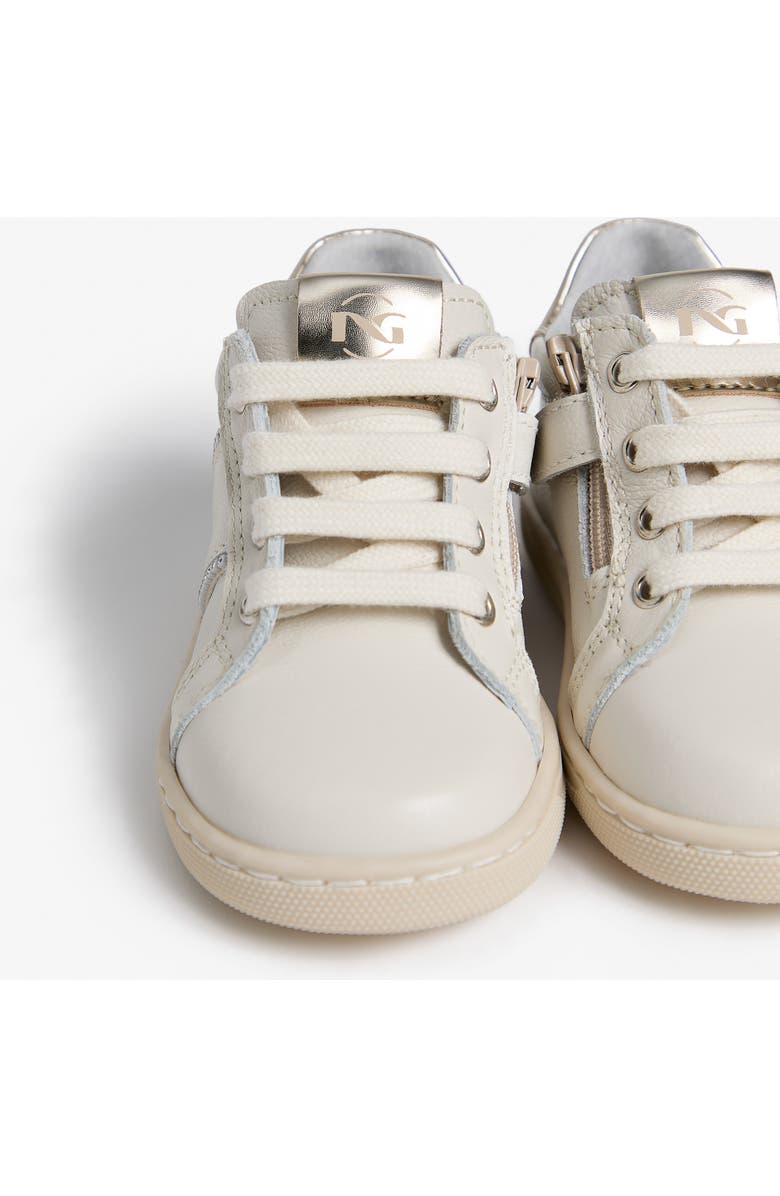 NeroGiardini Kids' High Top Sneaker, Alternate, color, Beige