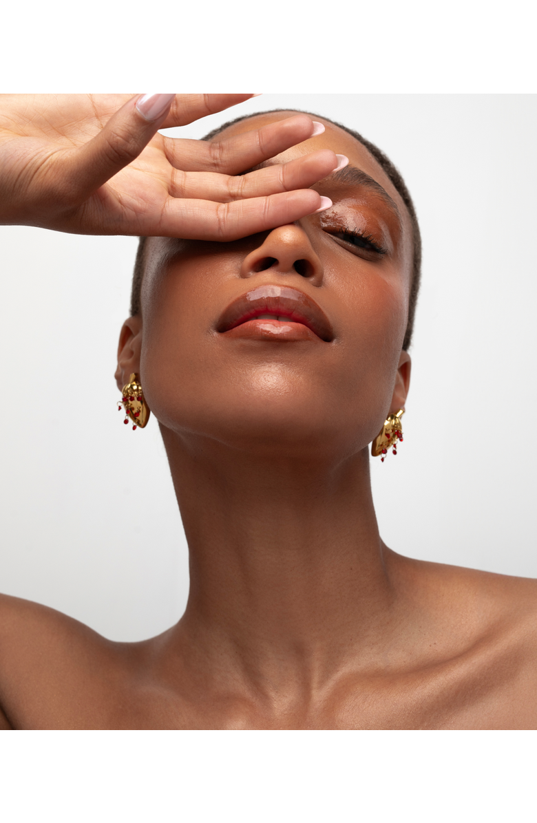 Hey Harper Strawberry Stud Earrings, Alternate, color, Gold