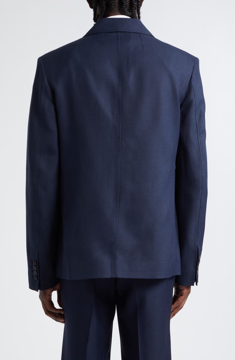 Jacquemus La Veste Cabri Three-Button Blazer, Alternate, color, Dark Navy