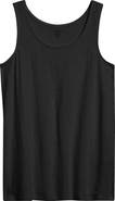 Eileen Fisher Scoop Neck Stretch Organic Cotton Tank