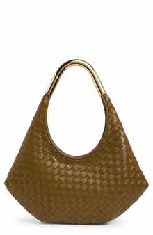 Olivia Woven Hobo Bag