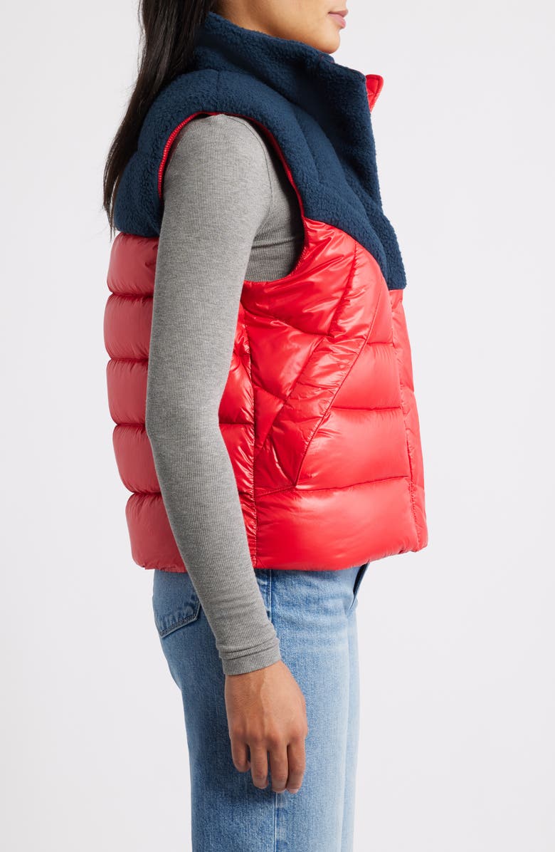 Helly Hansen Bliss Hybrid 600 Fill Power Down Vest, Alternate, color, Red