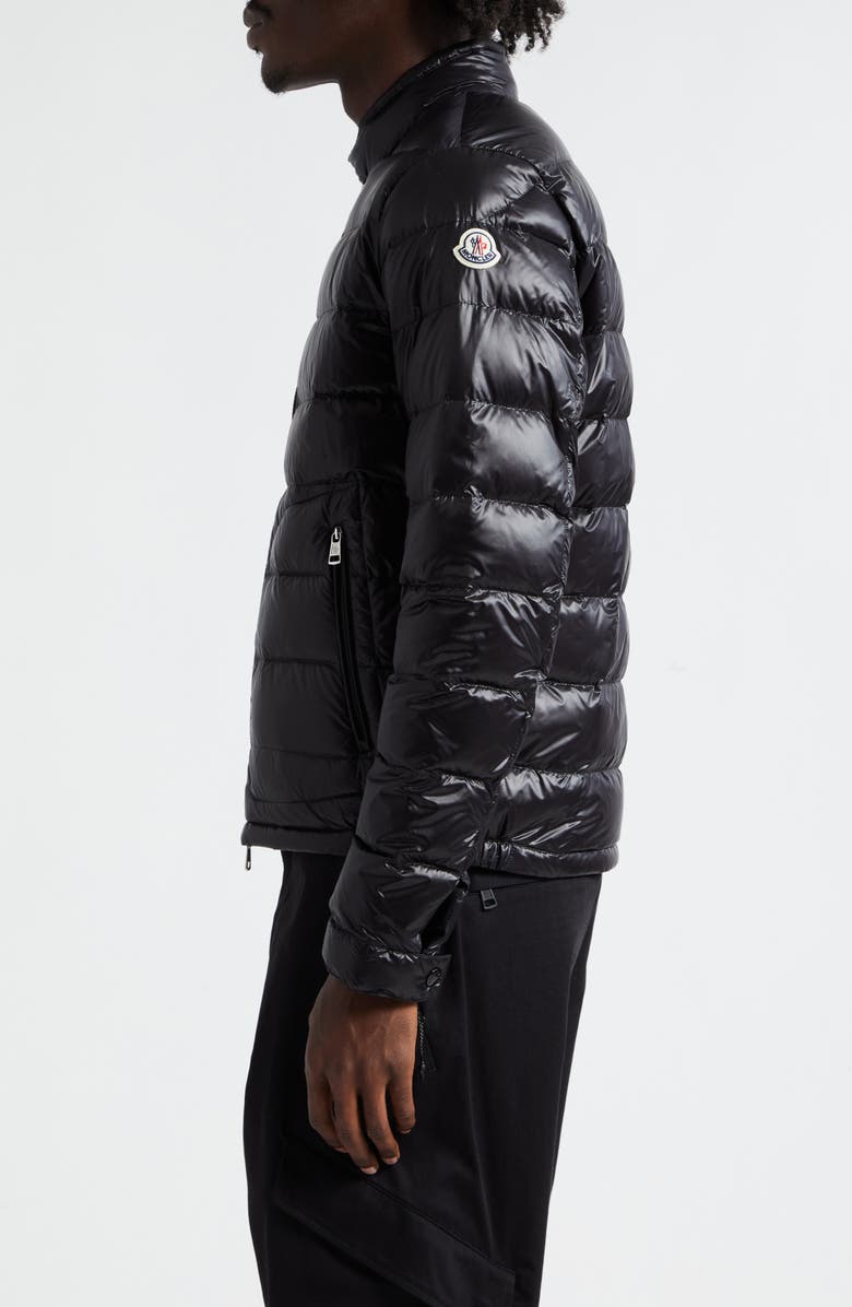 Moncler Acorus Down Jacket, Alternate, color, Black