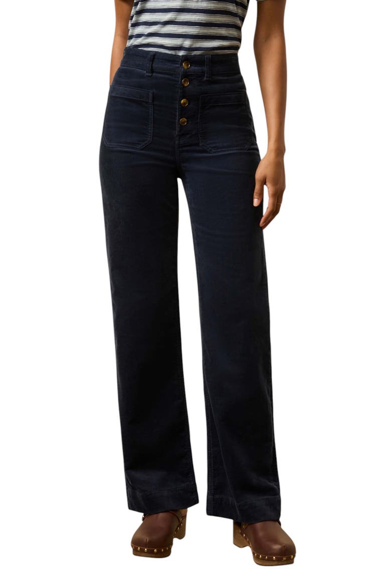 Stretch Corduroy Patch Pocket Pants, Main, color, ABYSS NAVY