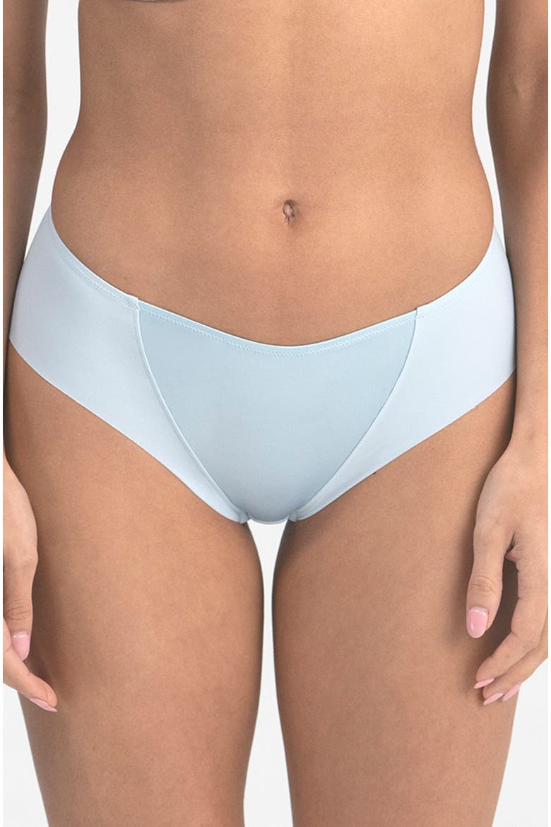 Bianca Laser Cut Bonded Brief, Main, color, Stone Blue
