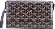 Pre-Owned Goyard Varenne Continental Wallet with Strap Coated Canvas