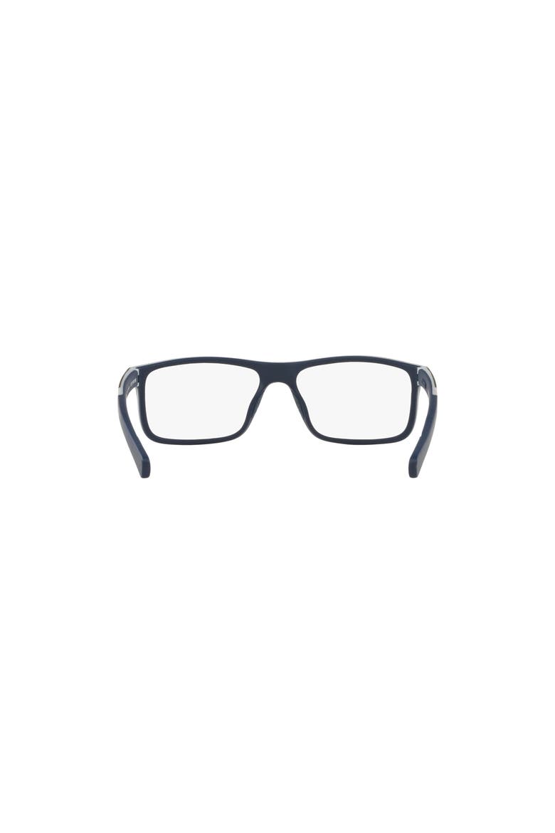 55mm Rectangle optical glasses, Alternate, color, Silver