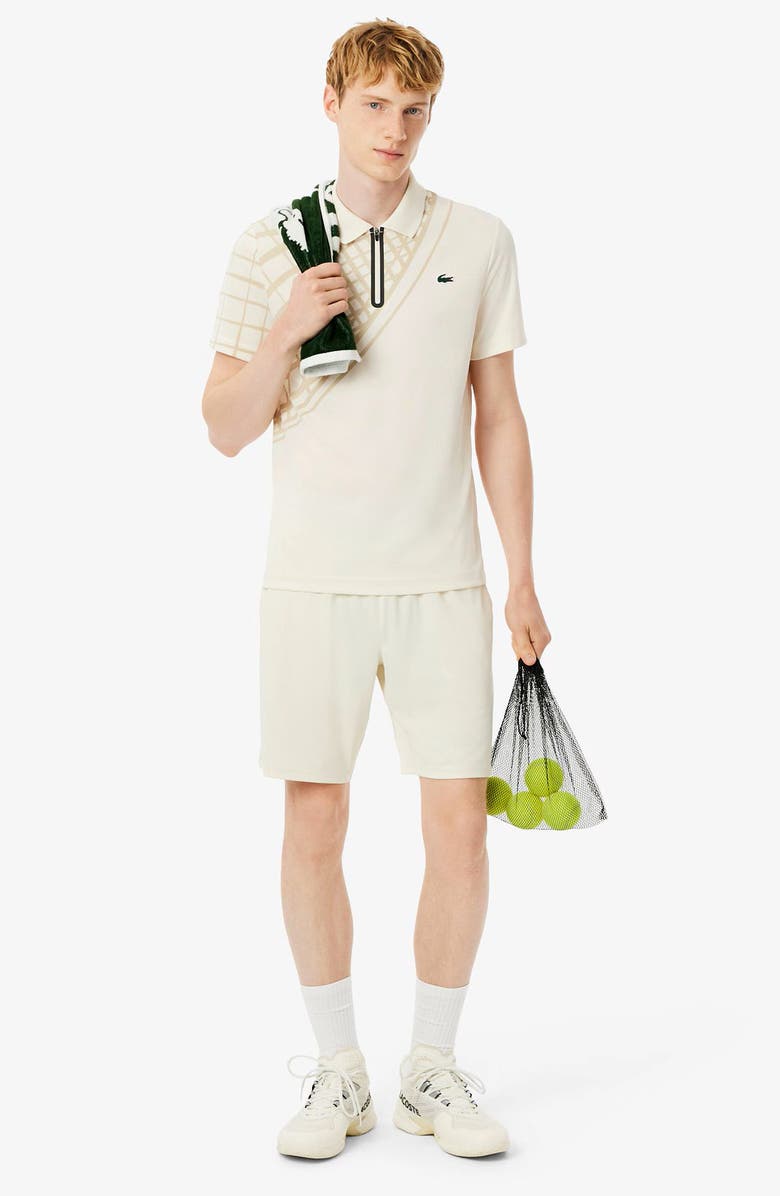 Lacoste Drawstring Jersey Shorts, Alternate, color, Lapland