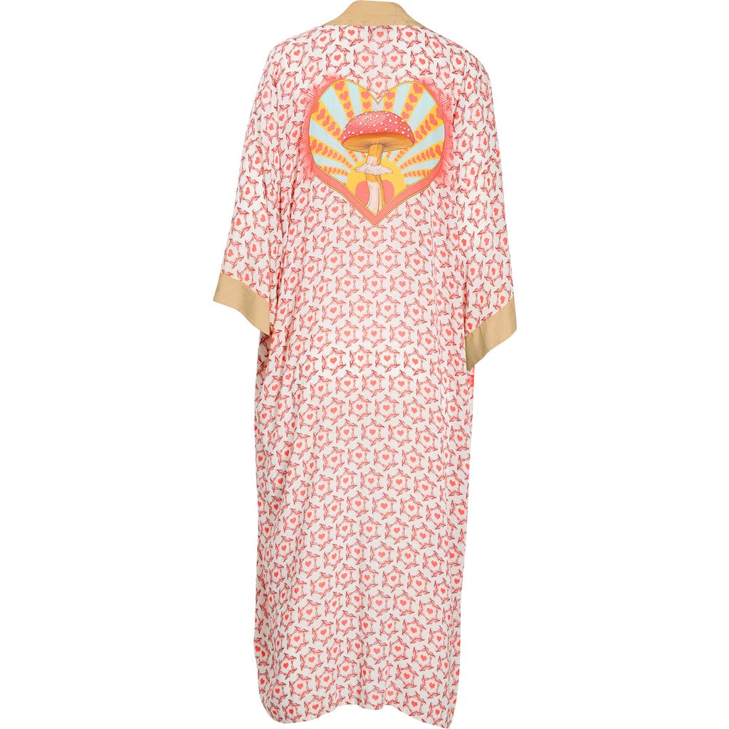 Henelle Duster Robe In Venice Beach