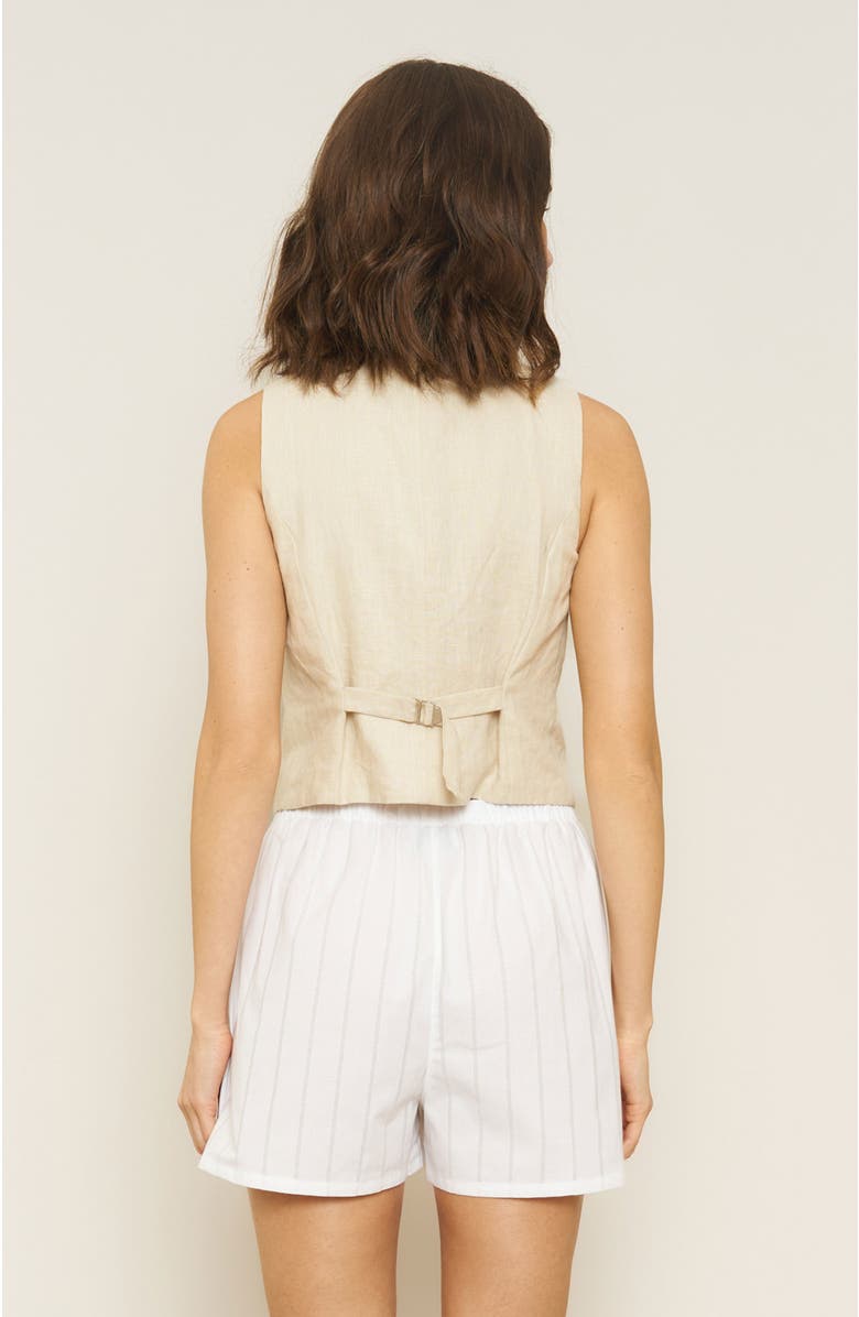 Whimsy + Row Bowie Vest, Alternate, color, Oatmeal