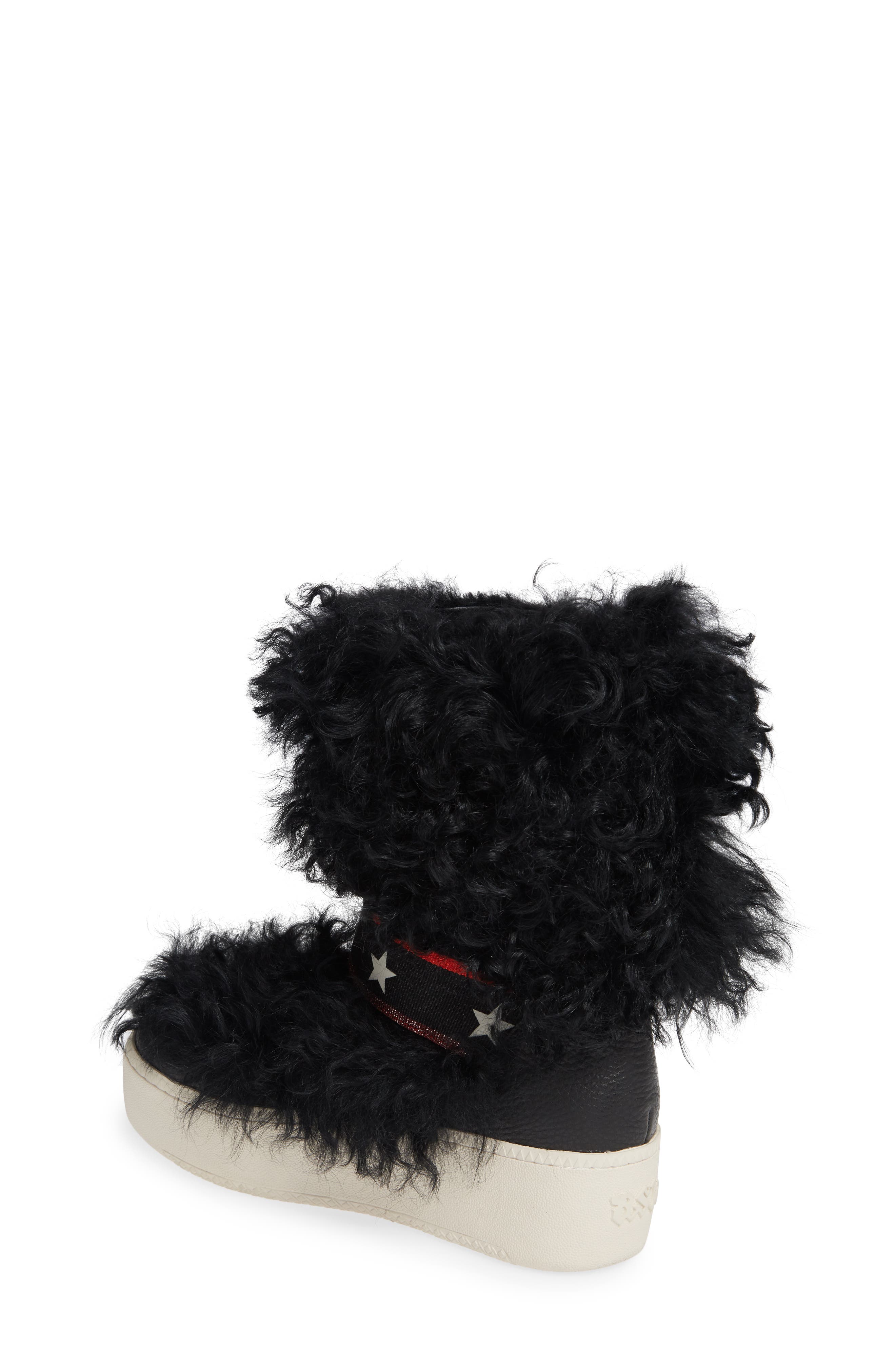 Ash Cool Genuine Shearling Boot, Alternate, color, 