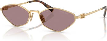 56mm Irregular Sunglasses