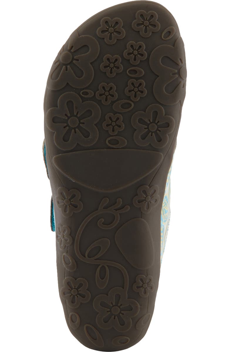 L'Artiste by Spring Step Caelana Sandal, Alternate, color, Turquoise Multi