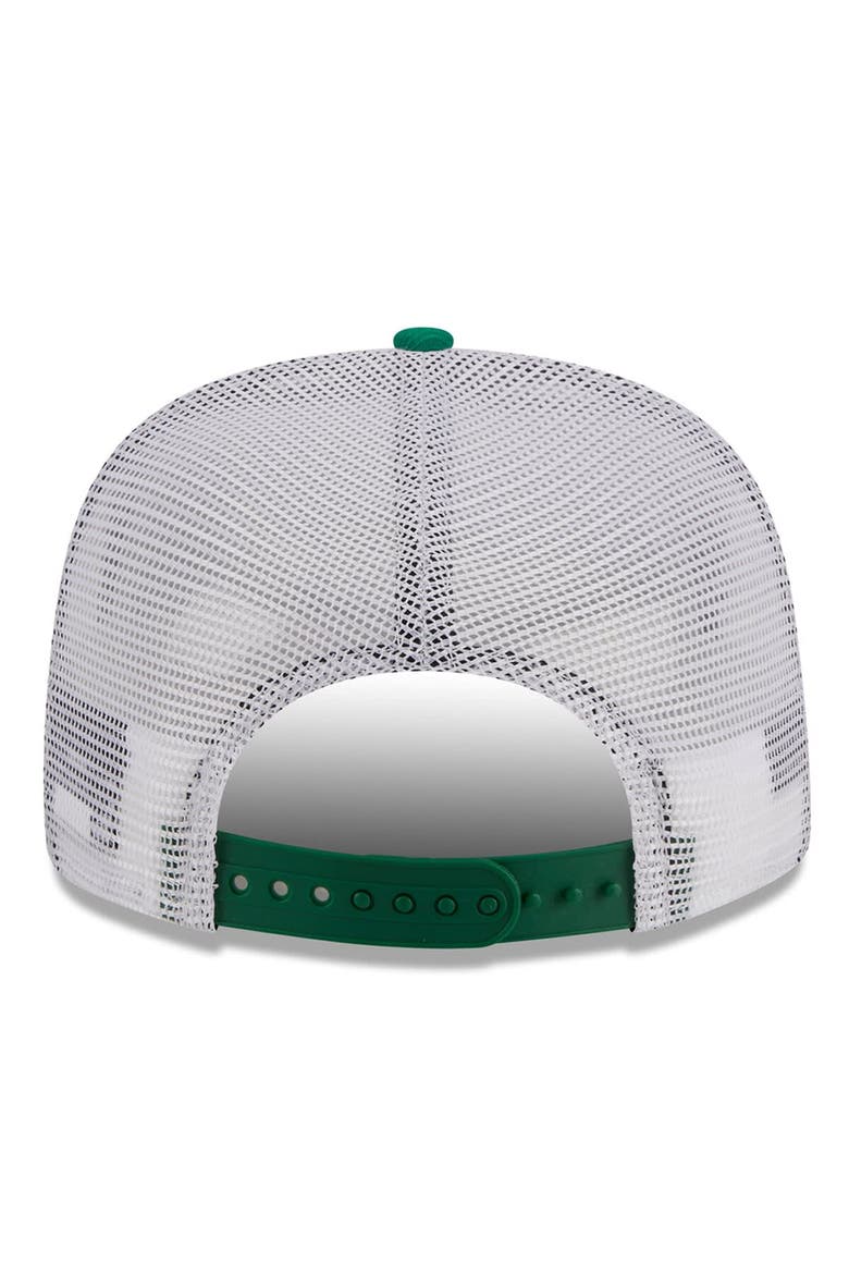 Men's New Era Kelly Green/White New York Jets Original Classic Golfer Adjustable Hat, Alternate, color, Kelly Green