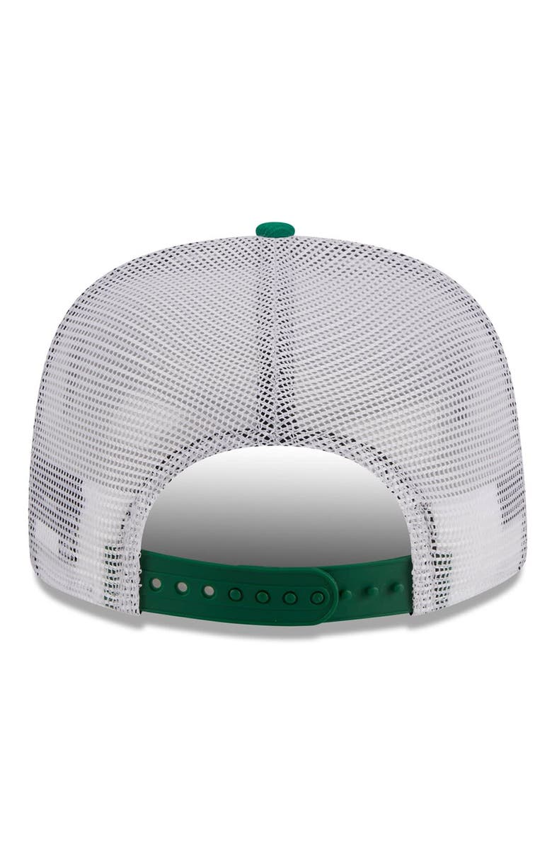 New Era Men's New Era Kelly Green/White New York Jets Original Classic Golfer Adjustable Hat, Alternate, color,