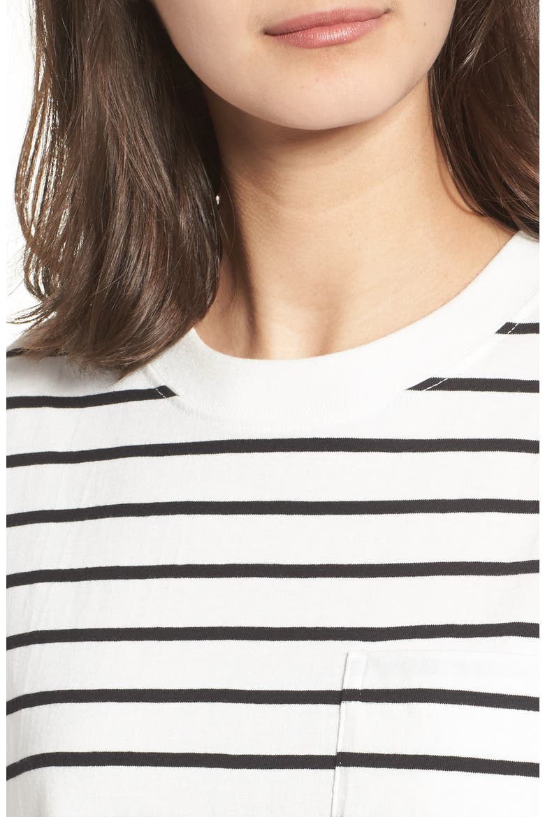 Stripe Easy Crop Tee, Alternate, color, BRIGHT IVORY
