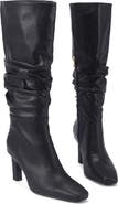 Smash Shoes Fallon Faux Leather Knee High Boot