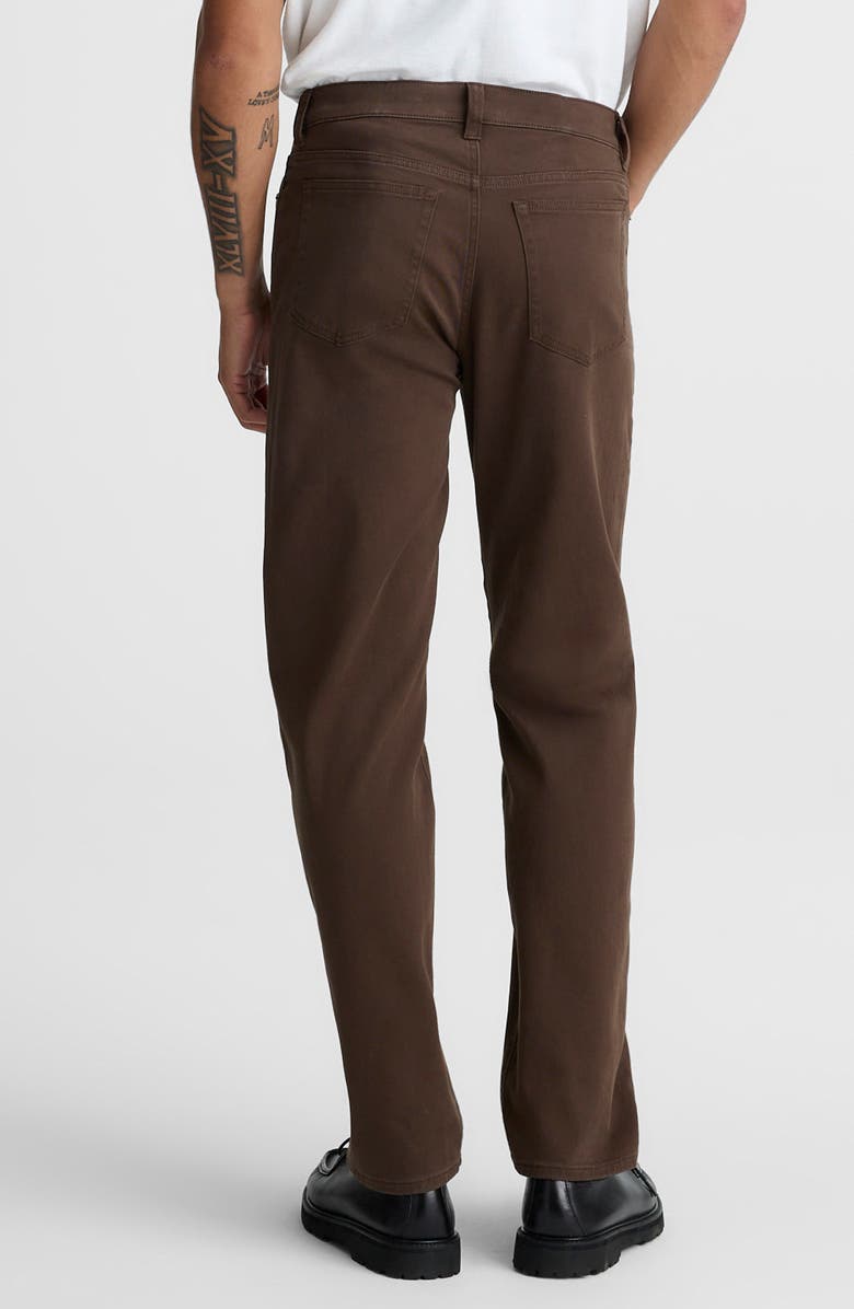 Madewell The Allday 1991 Straight-Leg Pants, Alternate, color, Dark Brown