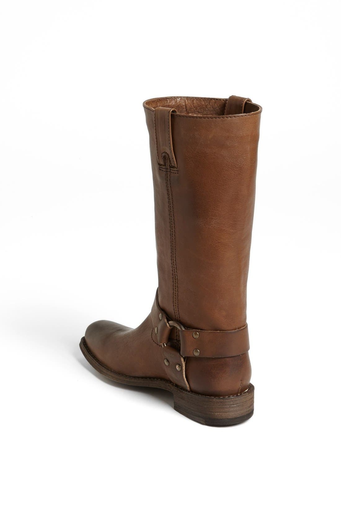 'Smith' Harness Tall Boot, Alternate, color, TAUPE