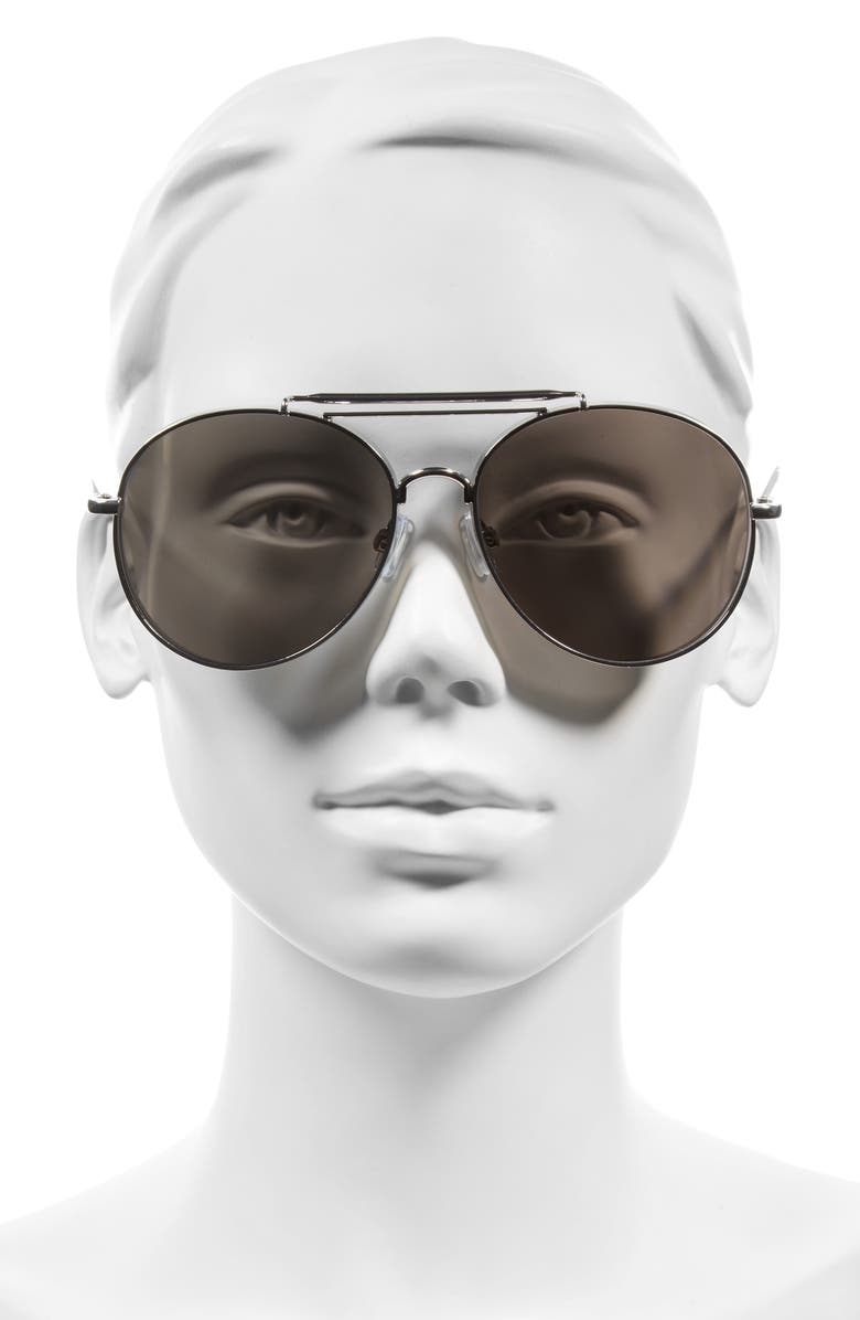 Circus NY by Sam Edelman Circus by Sam Edelman 58mm Aviator Sunglasses, Alternate, color,