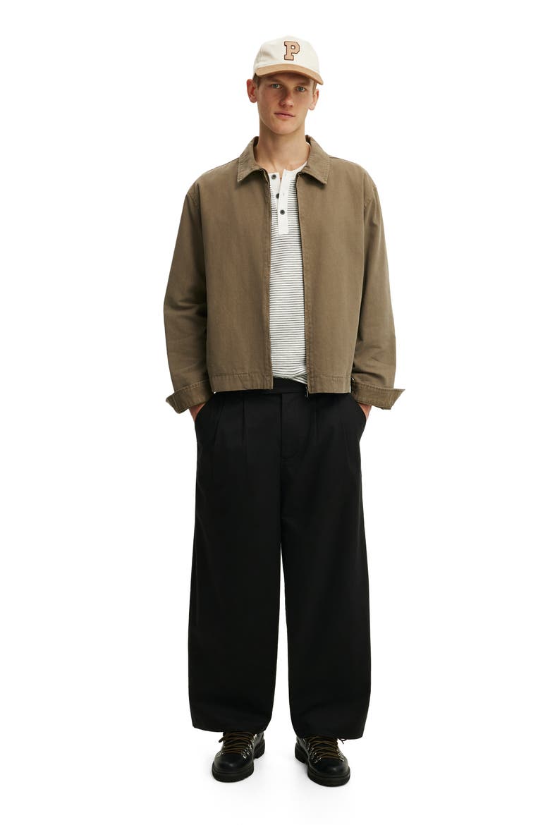 Men's Baggy Barrel Pant, Alternate, color, Black