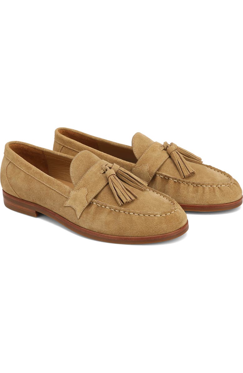 Naked Wolfe Lido Tassel Loafer, Main, color, Tan