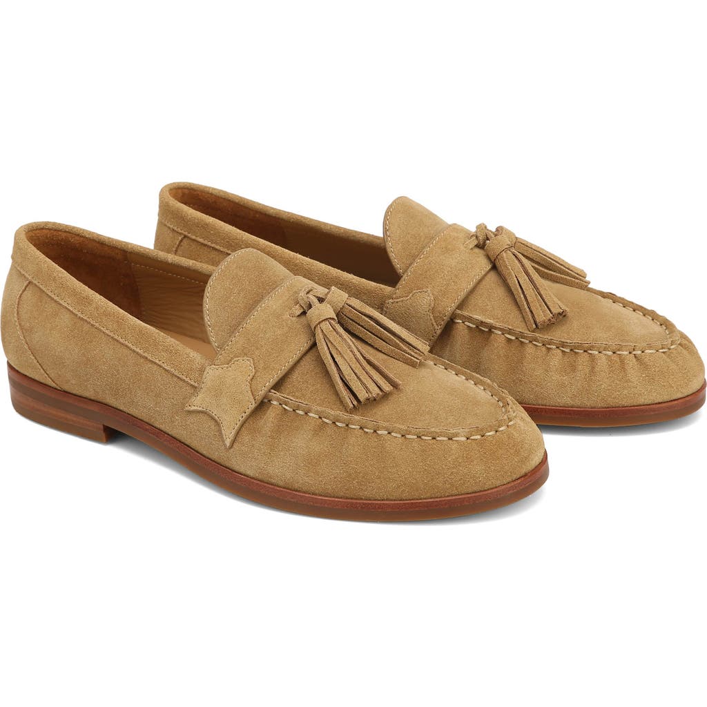 Naked Wolfe Lido Tassel Loafer in Tan  product