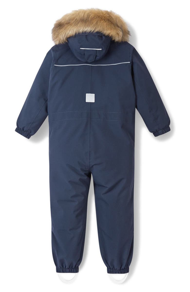 Reima tec Stava Waterproof & Windproof Insulated Snowsuit with Faux Fur Trim, Alternate, color,